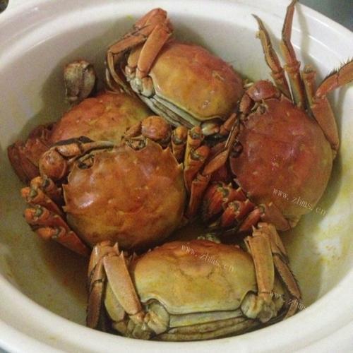 家常清蒸大闸蟹