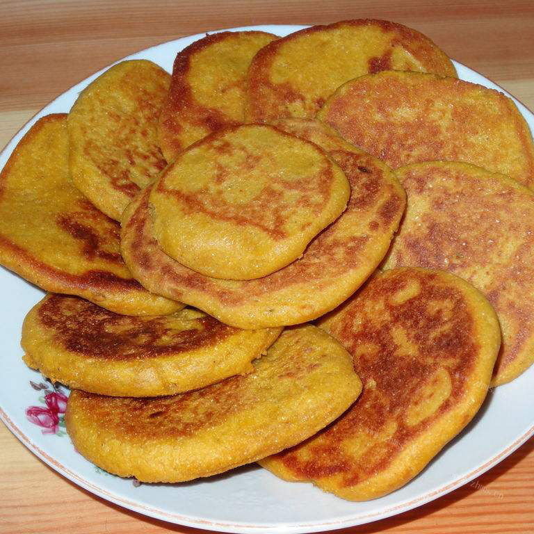 爽滑香甜玉米饼