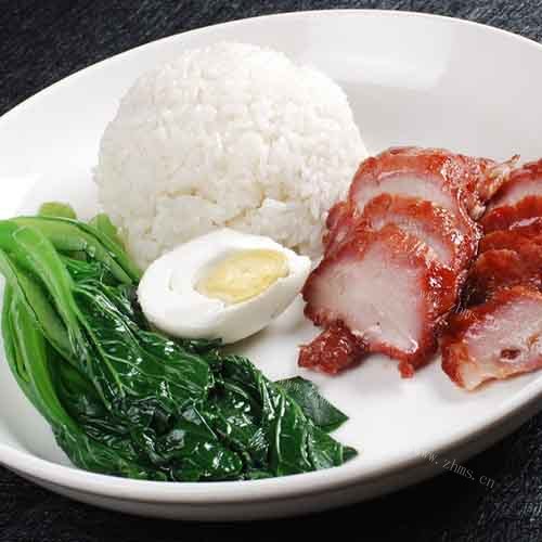 美味的叉烧饭