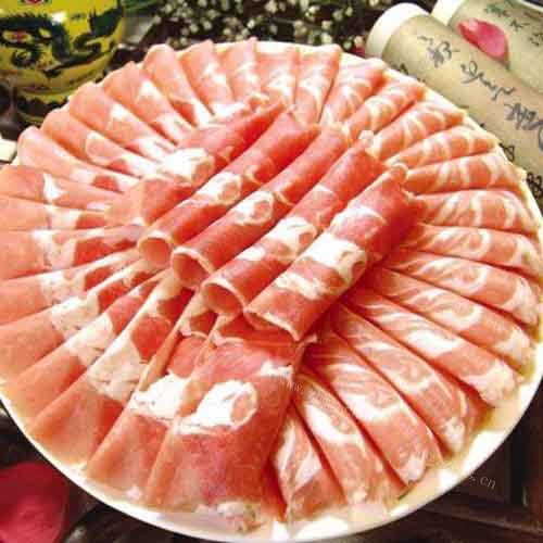 美味的涮羊肉