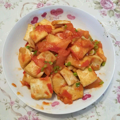 番茄炒豆腐