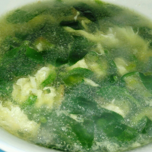 味道很棒的菠菜鸡蛋汤的做法
