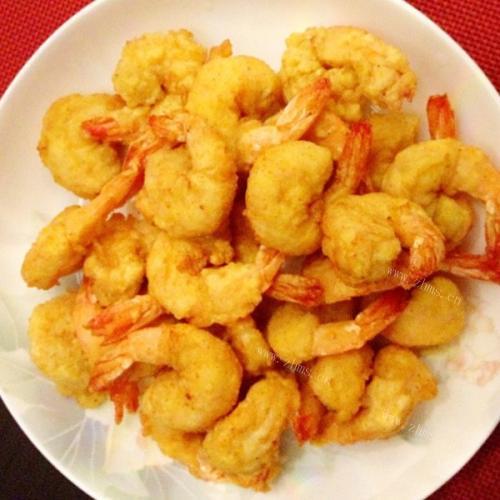 美味的黄金虾