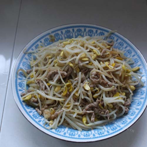 简单的醋溜豆芽