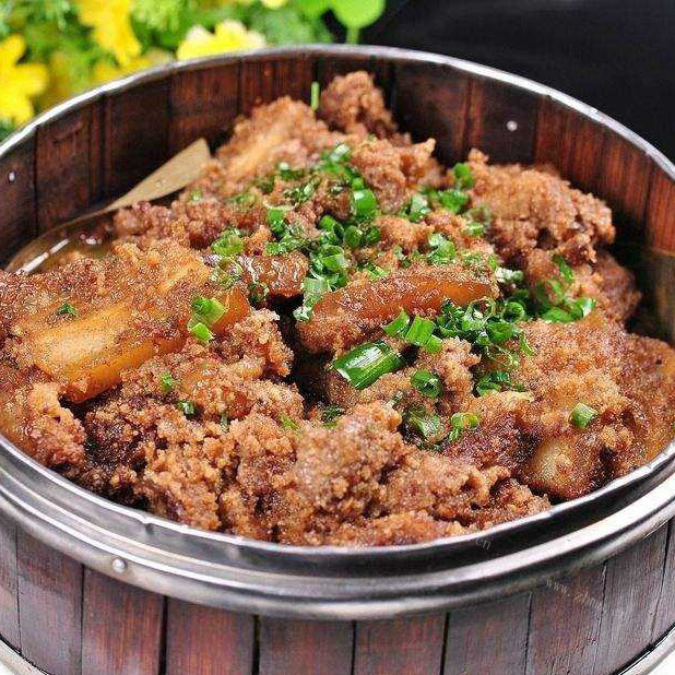 家常菜粉蒸肉