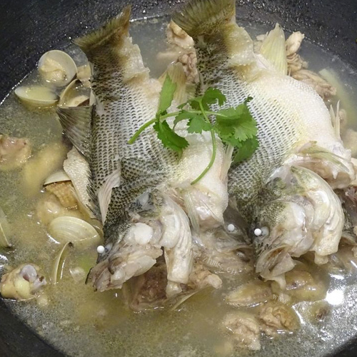 鲜香粉葛鲮鱼汤