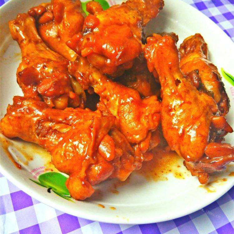 自制红烧鸡翅根
