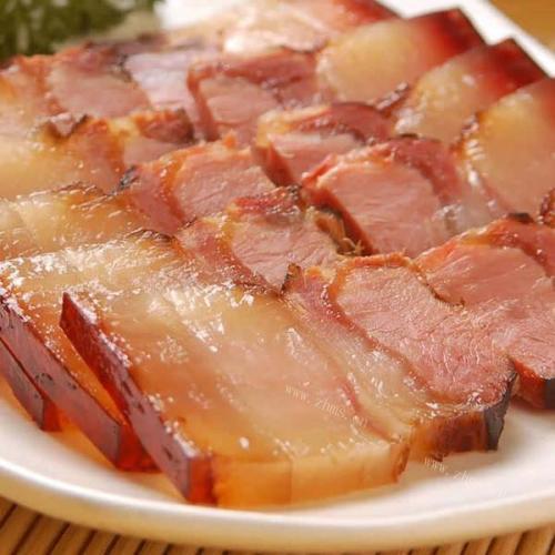 好吃的腌肉