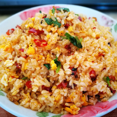 可口的蛋炒饭简单做法