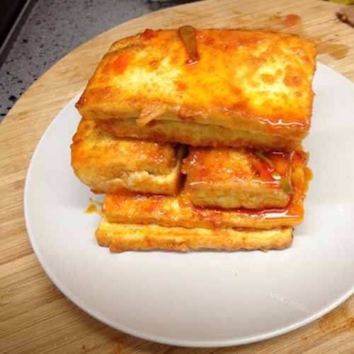 香喷喷的锅塌豆腐
