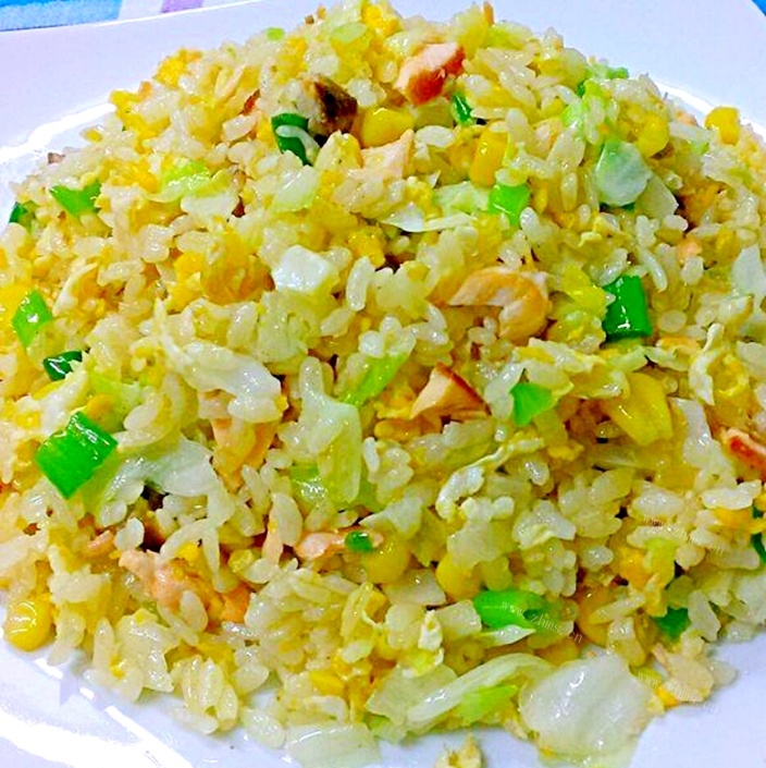 葱花蛋炒饭