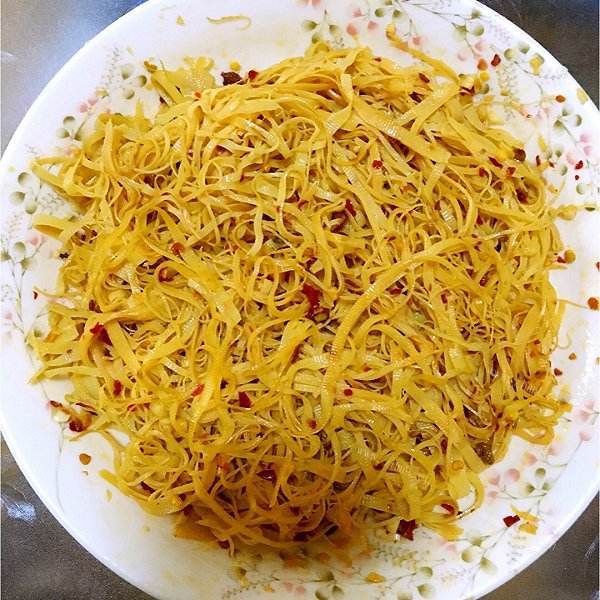 家常麻辣豆腐丝 