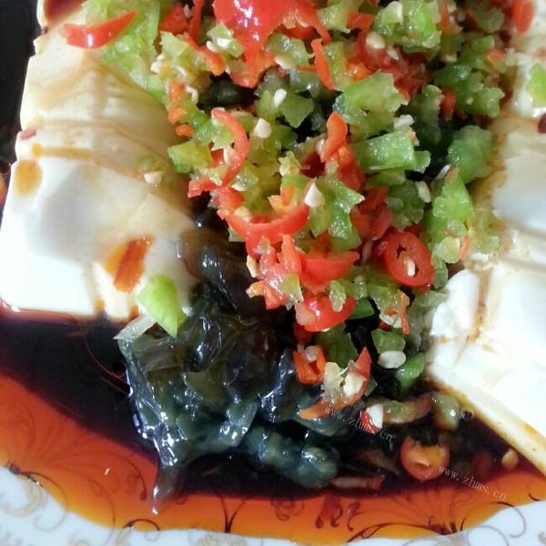 清淡的松花蛋豆腐