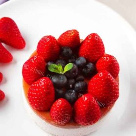 制作草莓蛋糕的方法