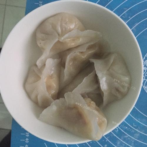 晶莹剔透的水晶蒸饺