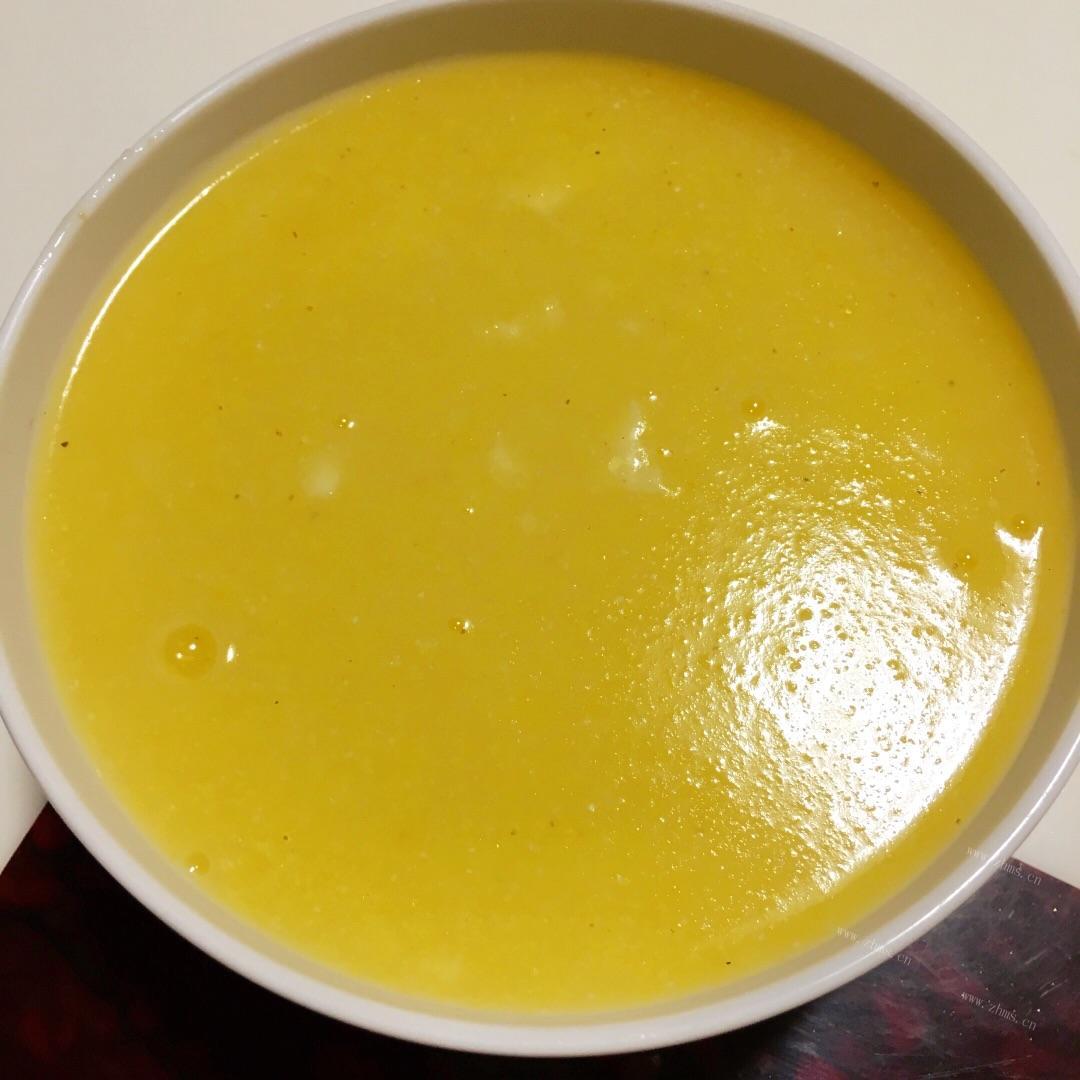 宝宝辅食的玉米粥