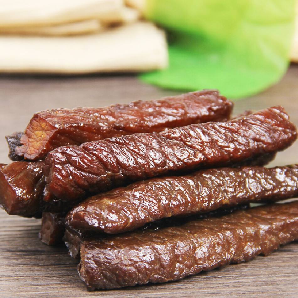 休闲风干牛肉干