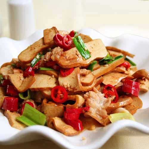 香干炒肉（家庭版）