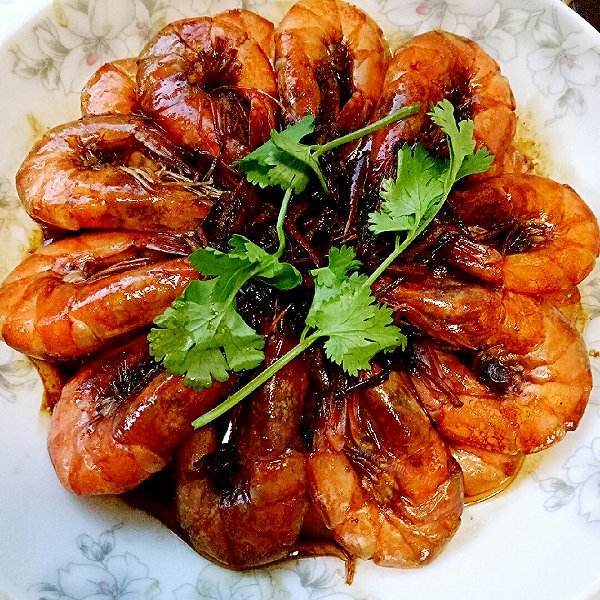 家常菜油焖大虾