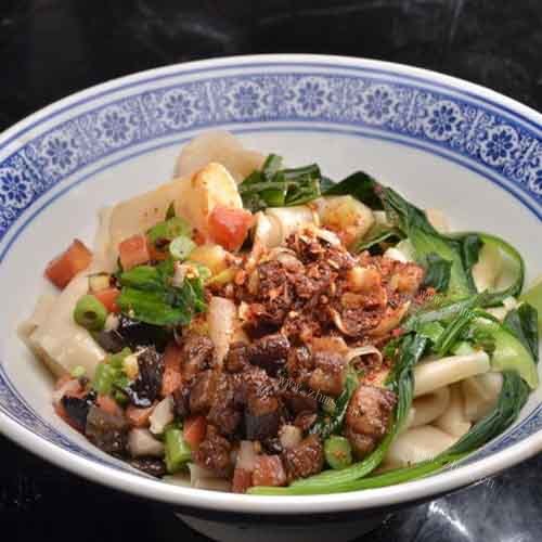 绿色食物biangbiang面