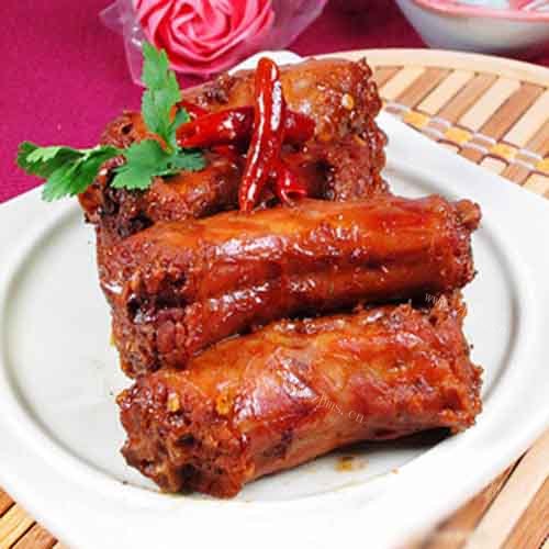 美味的麻辣鸭脖