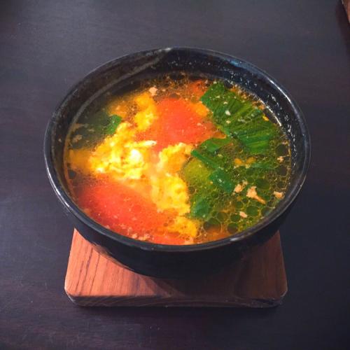 家常菜番茄蛋花汤