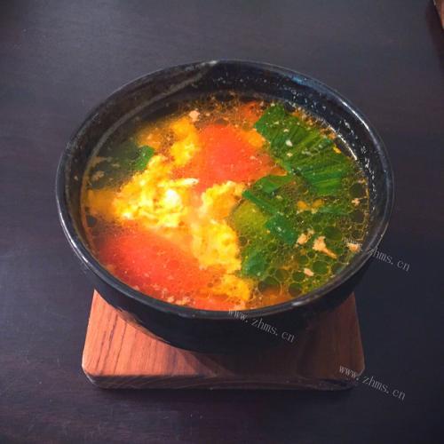 家常菜番茄蛋花汤