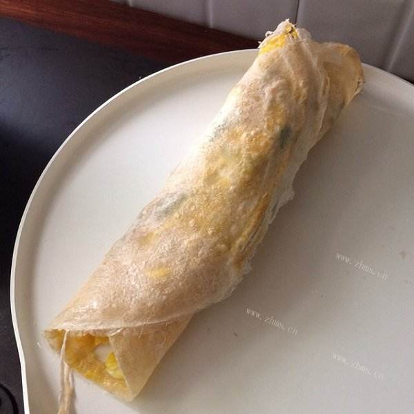 香喷喷的山东杂粮煎饼