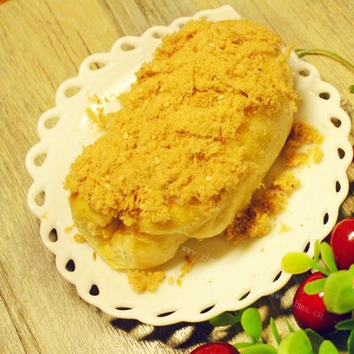 自制肉松小餐包
