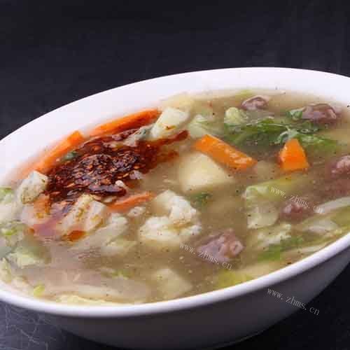 好喝的肉丸胡辣汤