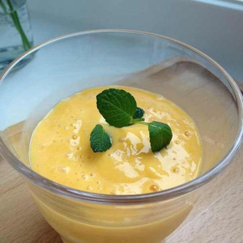 香甜的绿豆沙冰 