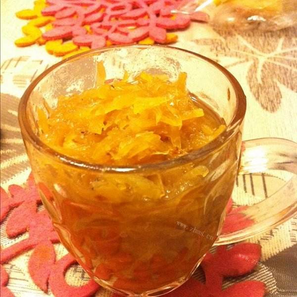 清爽的蜂蜜柚子茶