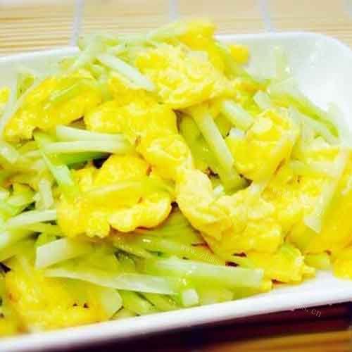 家常菜韭黄炒鸡蛋