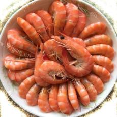 美味的红烧海虾