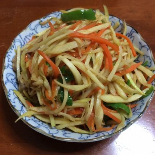 满口生香的炒三丝