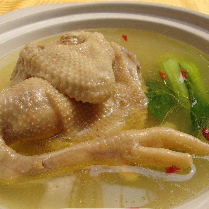 家常油饼母鸡汤