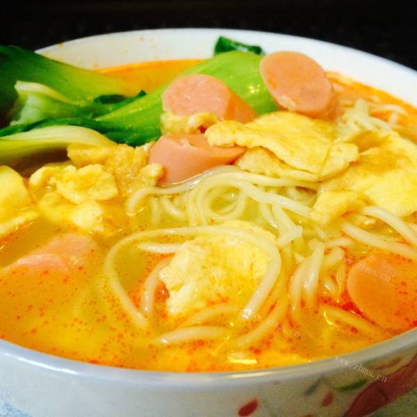 外婆教我做鸡蛋面
