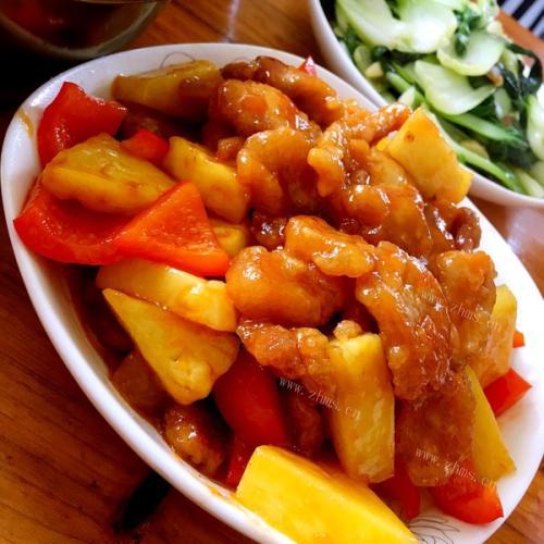 妈妈教我做菠萝咕咾肉