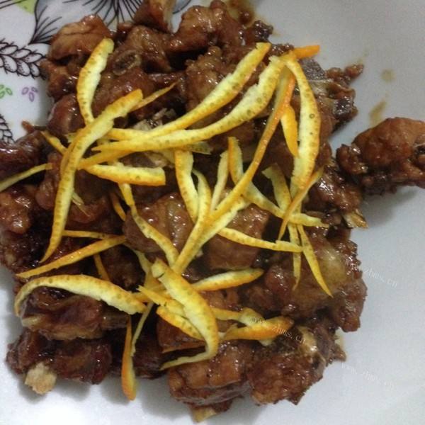 自制香橙排骨