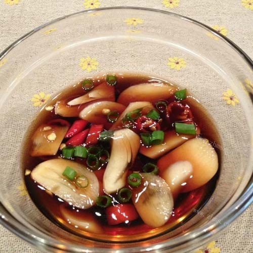 糖醋口味腌蒜