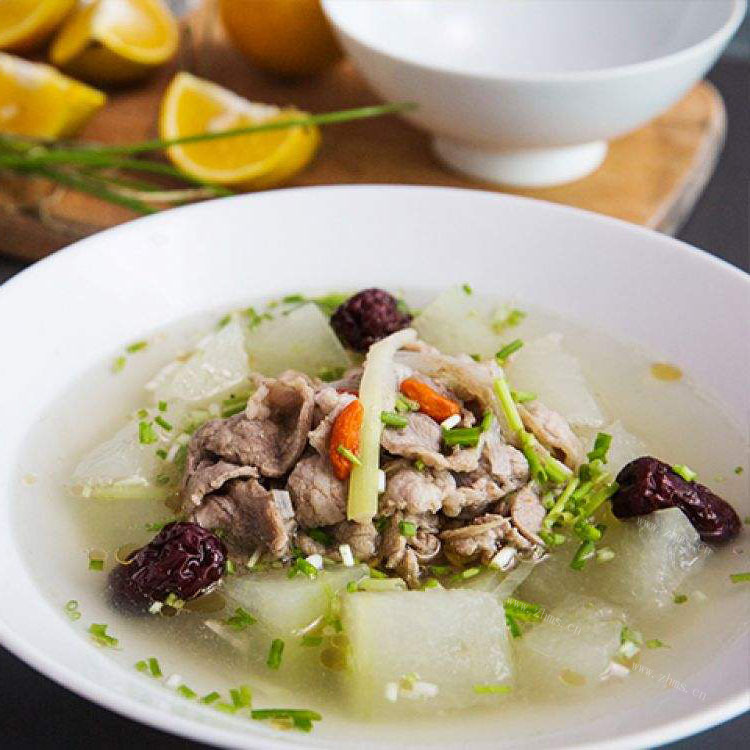 回味无穷的冬瓜羊肉汤