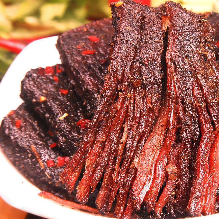 简单的手撕牛肉 