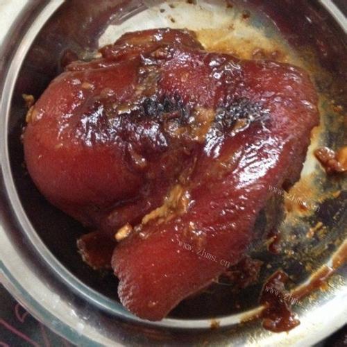 香甜的红烧肘子的做法