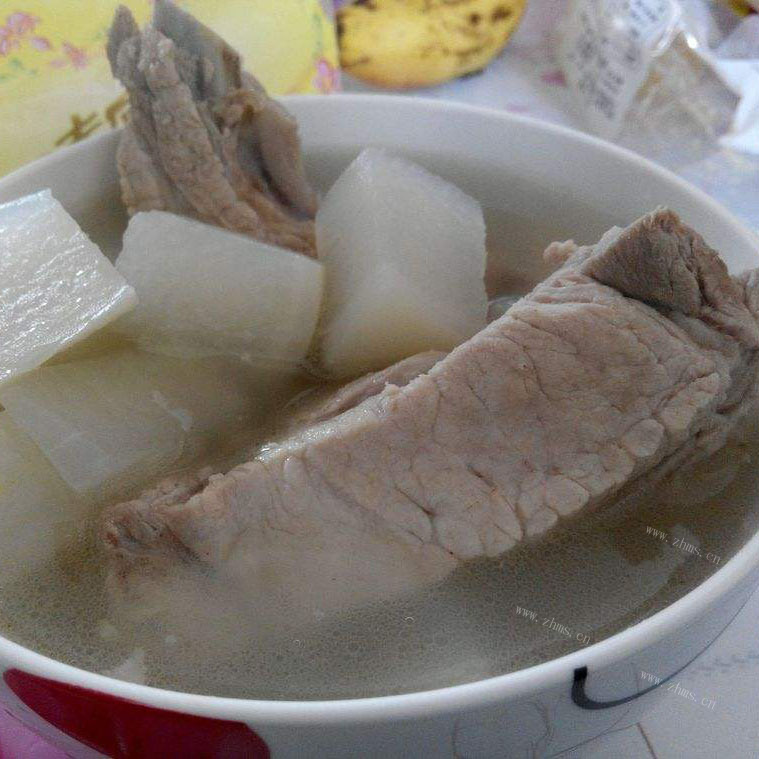 回味无穷白萝卜排骨汤的做法