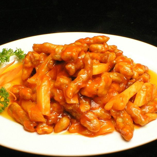 「美味可口」菠萝咕噜肉