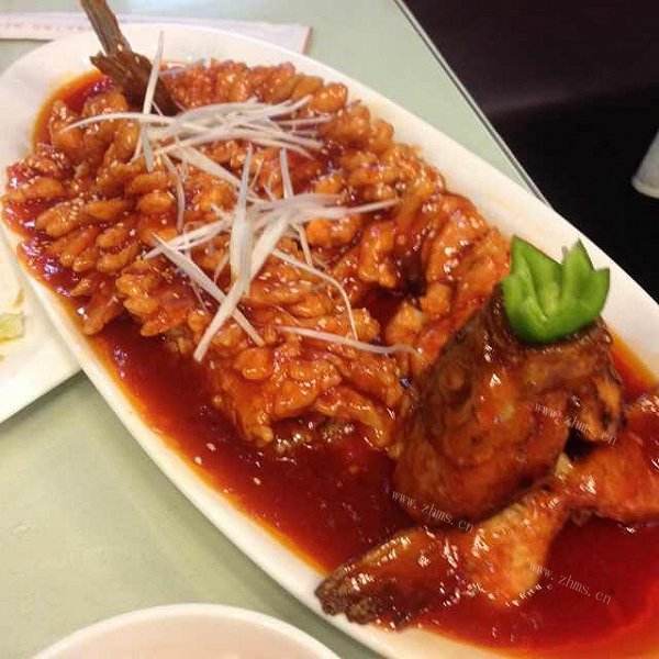 酸甜的糖醋松鼠鱼