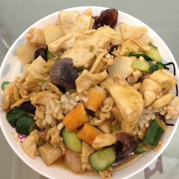 营养八宝豆腐羹
