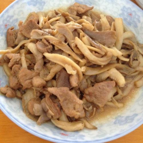 「家有大厨」平菇炒肉
