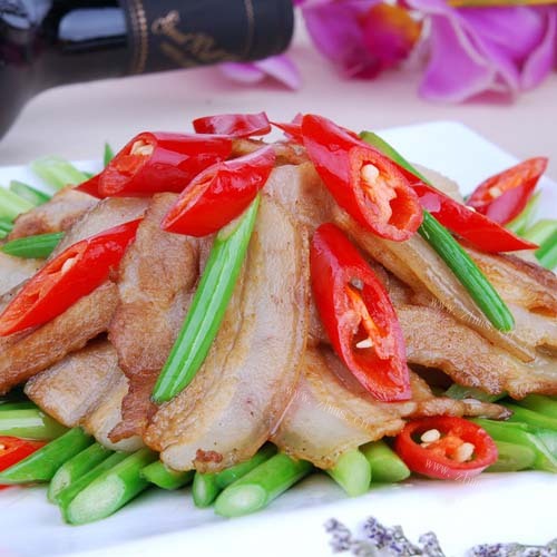 口感好的芦笋炒肉