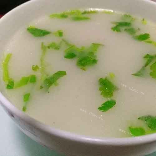 健康的三白汤